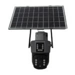 HIXECURE 3MP + 3MP 4G Solar PT Camera HX-SD30T30L3-SLR-4G