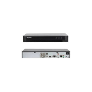 Hikvision 4-ch 4MP 1080P Mini 1U H.265 AcuSense Facial Recognition DVR iDS-7204HQHI-M1/FA