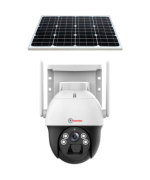 HIXECURE 4MP Wi-Fi Solar Mini Pan-Tilt ATC Camera T18196