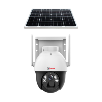 HIXECURE 4MP Wi-Fi Solar Mini Pan-Tilt ATC Camera T18196