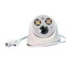 OEM 4MP Color Audio Mic Fish Eye IP Dome Plastic Face Camera