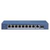 Hikvision Hikvision Full Poe Switch Gigabit 8port 1port Rj45 1port Sfp Up 58w DS-3E0510P-E/M