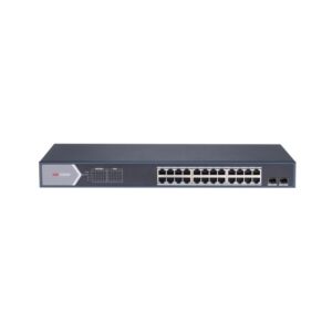 Hikvision Hikvision Full Poe Switch Gigabit 24port 2port Rj45 1port Sfp Up 225w DS-3E0526P-E/M