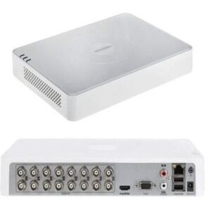 Hikvision iDS-7116HQHI-M1/S 16 Channel AcuSense Mini 1U DVR | Human/Vehicle Detection | H.265 | 2 Years Warranty