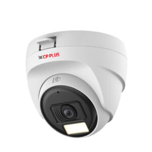 CP PLUS CP Plus CP-URC-DC24PL3C-L-0360 2.4MP Dual Light Dome Camera | Smart Hybrid | Built-in Mic | 30m IR | 2 Years Warranty
