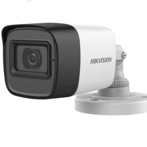 Hikvision DS-2CE16H0T-ITFS 5MP Audio Fixed Mini Bullet Camera | Built-in Mic | 30m IR | Metal | 2 Years Warranty
