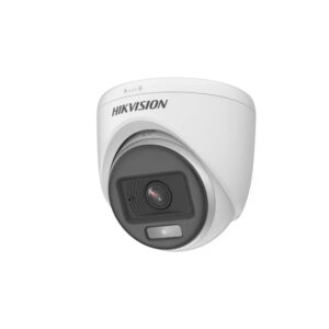 Hikvision DS-2CE70KF0T-PFS 5MP ColorVu Turret Camera | 24/7 Color | Built-in Mic | 30m IR | 2 Years Warranty