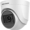 Hikvision DS-2CE76H0T-ITPFS 5MP Audio Turret Camera | Built-in Mic | 20m IR | 2 Years Warranty