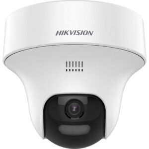 Hikvision DS-2CE70D0T-PTLTS 2MP Two Way Audio Fixed PT Camera | Smart Hybrid Light | Pan-Tilt | 2 Years Warranty