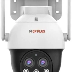CP Plus 4MP Dual-Lens 4G Pan/Tilt Camera | 10x Zoom | Full Color | 2 Years Warranty