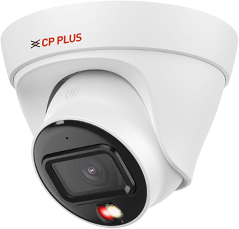 CP Plus 2MP IP Smart Hybrid Dome Camera | Dual Light 30m IR + 30m Warm Light | Built-in Mic | 2 Year Warranty | CP-UNC-DA21L3C-LQ-0360 1 CP PLUS CP Plus 2MP IP Smart Hybrid Dome Camera | Dual Light | Built-in Mic | 2 Years Warranty | CP-UNC-DA21L3C-LQ-0360
