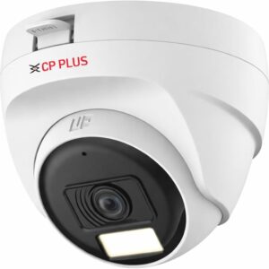 CP Plus 2.4MP Smart Hybrid Light Dome Camera | Dual Light | 2 Years Warranty