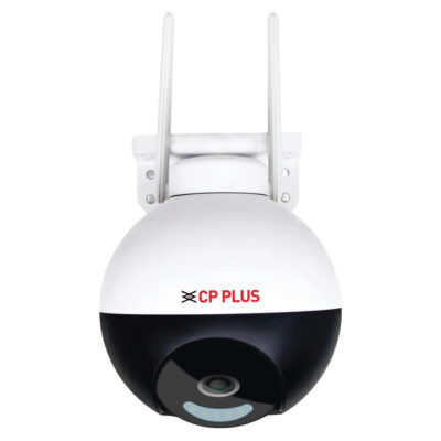 CP Plus 4MP Outdoor Full-Color Wi-Fi PT Camera | IP65 | Two-Way Talk | CP-Z43Q