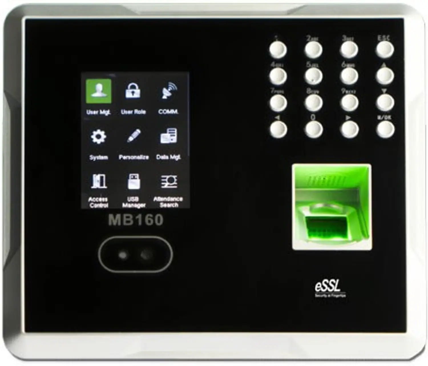 eSSL MB160 Wi-Fi Face Attendance Terminal | Battery | MB160+ID+B+WIFI 1 ESSL eSSL MB160 Wi-Fi Face Attendance Terminal | Battery | MB160+ID+B+WIFI