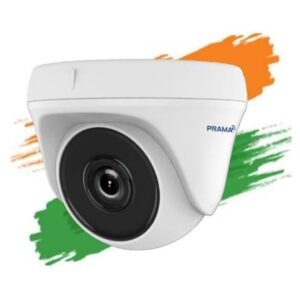 PRAMA Prama 2MP 1080p Analog Turret Camera | EXIR Night Vision | PT-HTD700E-ITP