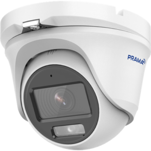 Prama 2MP Smart Dual-Light Audio Turret Camera | Metal | PT-HTD70F0E-LMFS