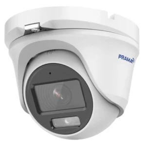 Prama 2MP Full-Color Audio Turret Camera | Metal Body | PT-HTD70F0E-MFS