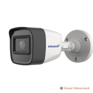Prama 5MP HDTVI Analog Bullet Camera | EXIR | Plastic Body | PT-HTH112E-ITPF