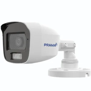 Prama 5MP Full-Color Audio Bullet Camera | Metal Body | PT-HTH11F0E-TF(M)