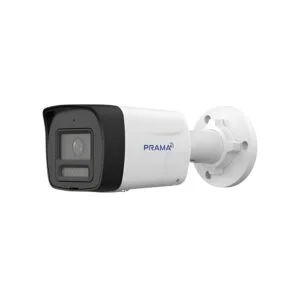 Prama 2MP Ranginview Bullet IP Camera | Two-Way Audio & SD Card | PT-NC120D7-WNMS/AW(D2)