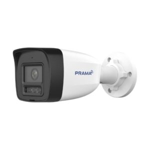 Prama 6MP Ultra-HD Ranginview Bullet IP Camera | Dual Light & Mic | PT-NC160D3-WNM(D2)