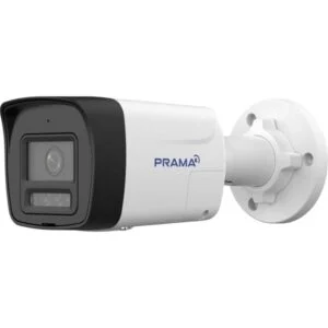 Prama 6MP Ultra-HD Ranginview Bullet IP Camera | Two-Way Audio & SD Card | PT-NC160D7-WNMS/AW(D2)