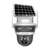 Secureye Defender Duo Solaris 4G Solar PTZ Camera | Dual-Lens | 10X Zoom | Active Defense