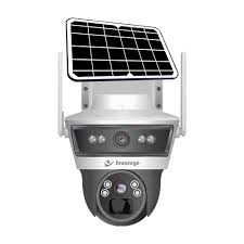 Secureye Defender Duo Solaris 4G Solar PTZ Camera | Dual-Lens | 10X Zoom | Active Defense
