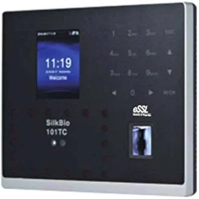 eSSL SilkBio 101TC Biometric Attendance & Access Control | 2,000 faces, 3,000 fingerprints and 3,000 cards | TCP/IP and USB Host; Wi-Fi optional | 2 Year Warranty | SILKBIO 101TC+ID+B