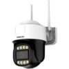 THINKWILL 2.4MP HD Full Color PTZ Camera | Built-in Mic | Universal DVR Support | 2 Years Warranty