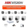Hikvision 8-Camera 2K Smart Hybrid Light Security Kit | Audio | 1TB HDD | Customizable