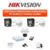 Hikvision 3-Camera 2MP Two-Way Audio Security Kit | Pan-Tilt | 500GB HDD | Customizable