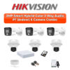 Hikvision 6-Camera 2MP Two-Way Audio Security Kit | 8-CH DVR | 500GB HDD | Customizable