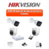 Hikvision 4-Camera 5MP Audio Turbo HD Security Kit | Built-in Mic | 500GB HDD | Customizable