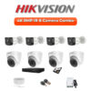 Hikvision 8-Camera 4K 8MP Turbo HD Security Kit | Full 8-CH Coverage | 1TB HDD | Customizable