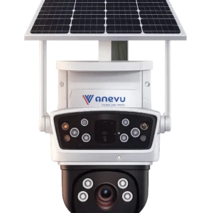 Onevu 3MP 4G Linkage Solar PTZ Camera | 10x Optical Zoom | Color Night Vision