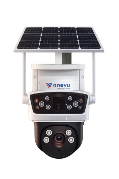 Onevu 3MP 4G Linkage Solar PTZ Camera | 10x Optical Zoom | Color Night Vision