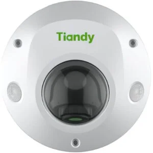 Tiandy 5MP Pro Mini Dome IP Camera | Human/Vehicle AI | IK08 Vandal-Proof | TC-C35PS