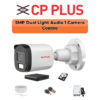 CP PLUS CP Plus 1 Camera 5MP Dual Light Combo Kit | Built-in Mic | 500GB HDD