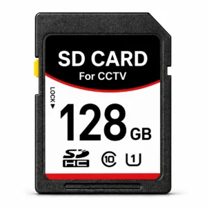 128GB Class 10 MicroSD Memory Card for CCTV & Wireless Security Cameras | 24/7 Loop Recording