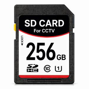 256GB Class 10 MicroSD Memory Card for CCTV & Wireless Security Cameras | 24/7 Loop Recording