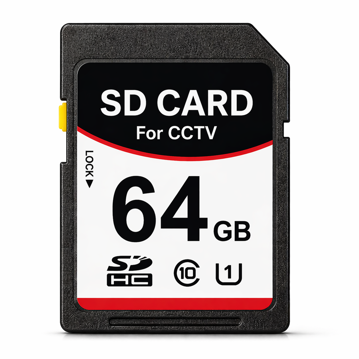 64GB microSD Card for CCTV | Class 10 UHS-I | 24x7 Loop Recording for WiFi & IP Cameras | SDCARD-64GB-CCTV 1 Others 64GB Class 10 MicroSD Memory Card for CCTV & Wireless Security Cameras | 24/7 Loop Recording