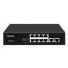 PRAMA Prama 8+2 Port 100Mbps Unmanaged PoE Switch | VLAN & Watchdog | PT-SW1U10P-E