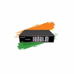 Prama 8+2 Port Gigabit Uplink PoE Switch | 1000Mbps Uplinks | PT-SW3U10P-E