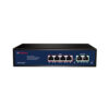 CP Plus 4-Port PoE + 2 Uplink Fast Ethernet Switch | 48W Budget | Extend Mode | 2 Year Warranty | CP-ANW-HP4H2-N65