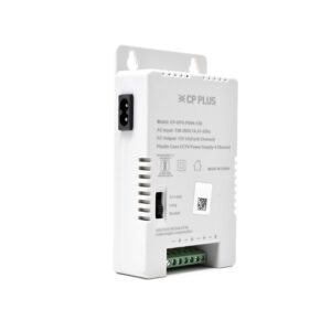 CP Plus 12V 4 Channel CCTV Power Supply V3 | Cable Compensation | 36W | 2 Year Warranty | CP-DPS-PD04-V3-12D