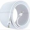 CP Plus CAT6 Full Copper Double Jacket Cable 100M | Solid Bare Copper | 250MHz | Outdoor PoE | CP-EST-6TGD23-100