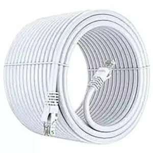 CP Plus CAT6 Full Copper Double Jacket Cable 305M | Solid Bare Copper | Outdoor PoE Box | CP-EST-6TGD23-305
