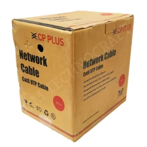 CP Plus CAT6 23AWG Cable 305M | Solid Full Copper | Tangle Free Box | Flagship UTP | CP-EUT-6TGL-305
