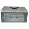 4U 350mm Wall Mount Network Rack | For CCTV DVR/NVR & PoE Switch | Lockable Powder-Coated Steel | RACK-4U-350D